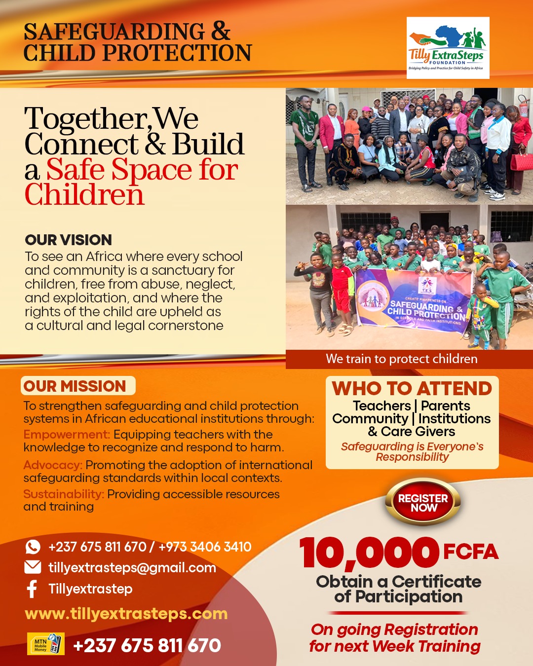 Upcoming Safeguarding Training