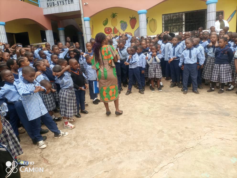 La Sapience Yaoundé child rights session
